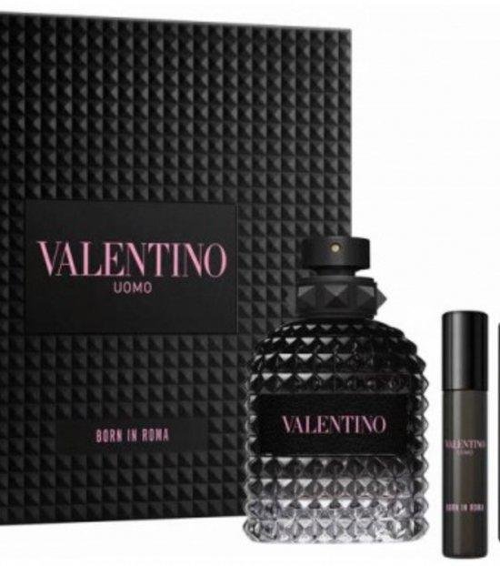 Set Valentino: Born In Roma, Eau De Toilette, For Men, 100 ml + Born In Roma, Eau De Toilette, For Men, 10 ml