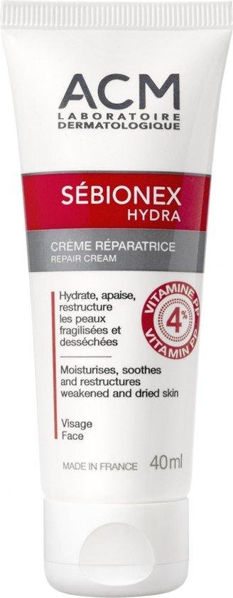 Laboratoire ACM, Sebionex Hydra, Repairing, Cream, For Face, 40 ml