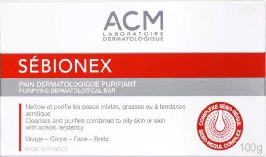 Laboratoire ACM, Sebionex, Purifying, Cleansing Bar, For Face, 100 g
