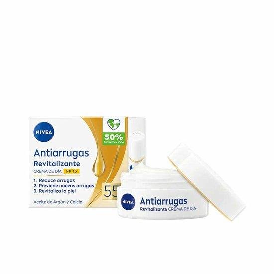 Nivea Anti-Arrugas 55 Crema Cuidado Revitalizante Da Spf15 50ml