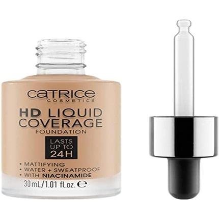 Catrice Hd Liquid Coverage Foundation Lasts Up to 24h 050-Rosy Ash 30ml