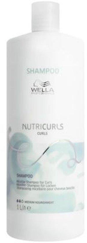Wella Nutricurls Champ Micelar Cabello Con Rizos y Ondas 1000ml