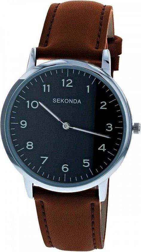 Sekonda, Sekonda, Quartz Leather Strap Watch, 1348.84, For Men