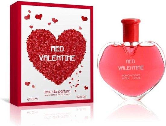 Fine Perfumery, Red Valentine, Eau De Parfum, For Women, 100 ml