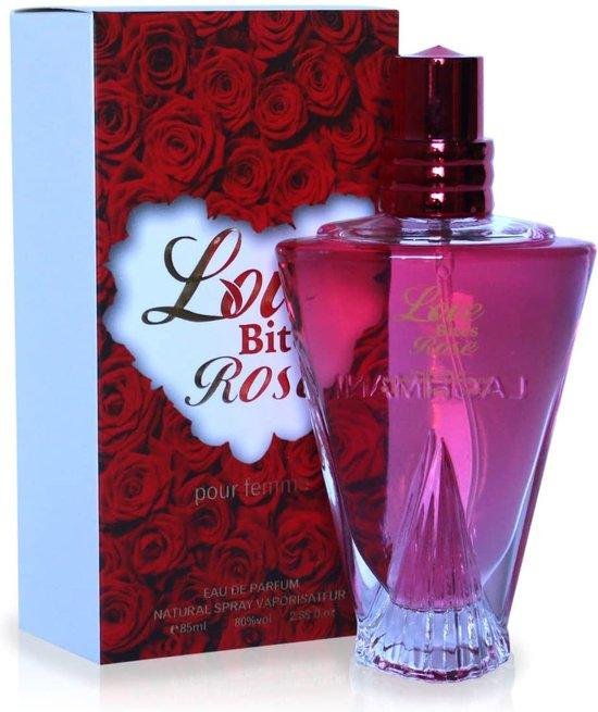 Fine Perfumery, Love Bites Rose, Eau De Parfum, For Women, 85 ml