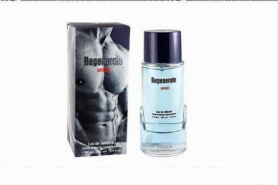 Fine Perfumery, Regenerate Sport, Eau De Toilette, For Men, 100 ml