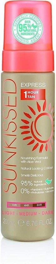 Sunkissed Express 1hour Tan Espuma 200ml