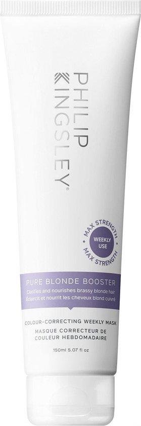 Philip Kingsley, Pure Blonde Booster, Hair Treatment Cream Mask, Moisturizing & Clarifying, Weekly, 75 ml