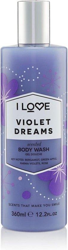 I Love, Signature Collection, Vegan, Cleansing, Violet Dreams, Body Wash, 360 ml
