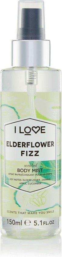 I Love, Signature Collection, Mist Spray, Elderflower Fizz, 150 ml