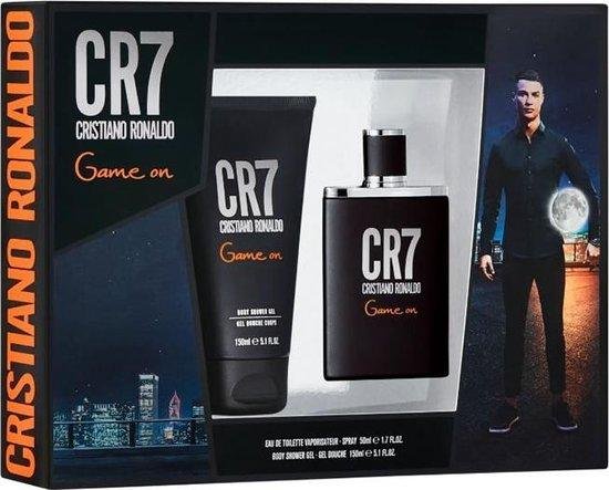 Set Cristiano Ronaldo: CR7 Game On, Eau De Toilette, For Men, 50 ml + CR7 Game On, Shower Gel, Body, 150 ml