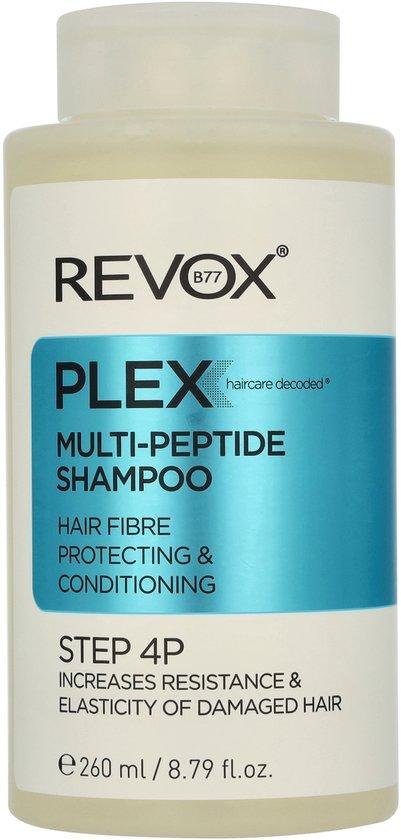 Revox B77, Plex Step 4P, Multi-Peptide, Hair Shampoo, For Conditioning, 260 ml
