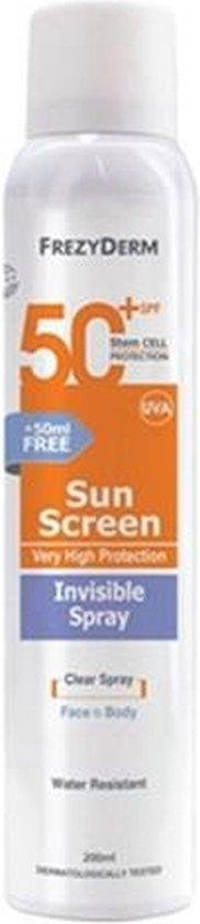 Frezyderm Sun Screen Invisible Spray Spf50 200ml