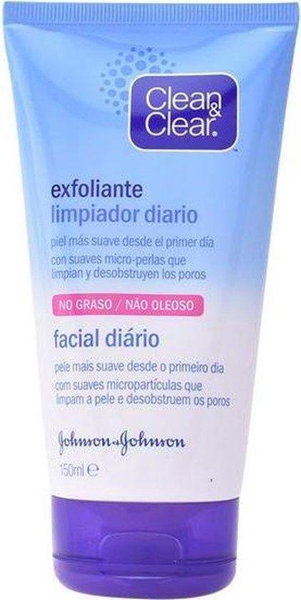 CLEAN & CLEAR exfoliante limpiador diario 150 ml