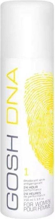 Gosh, Gosh DNA 1, Deodorant Spray, For Women, 150 ml