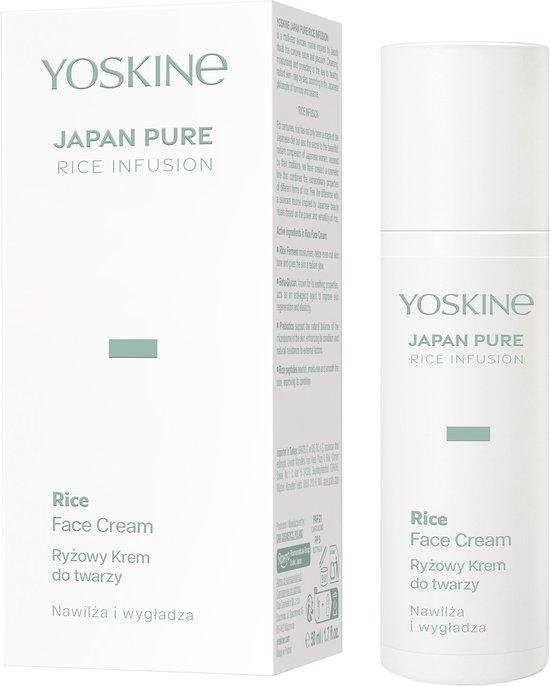 Yoskine, Japan Pure, Rice Infusion, Intense Hydration, Cream, Face, 50 ml