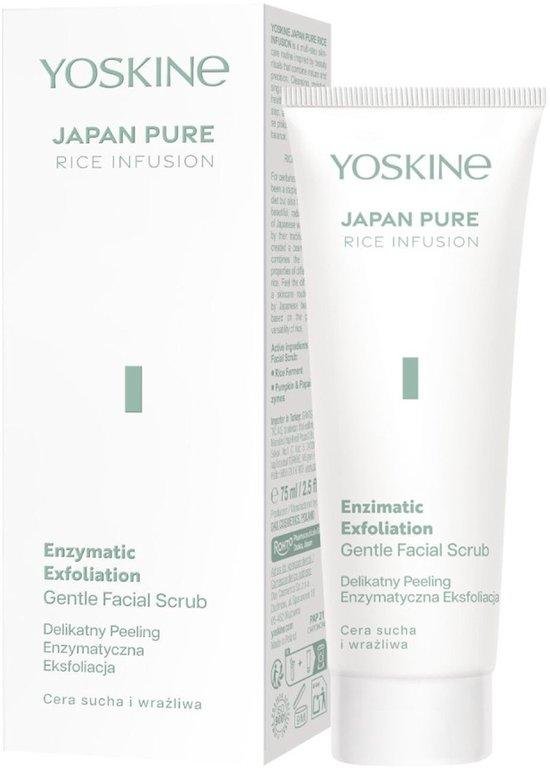 Yoskine, Japan Pure, Rice Infusion, Exfoliating Scrub, 75 ml