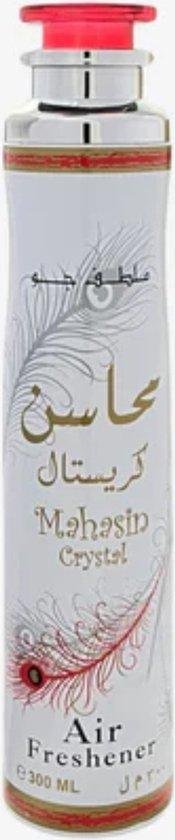 Lattafa, Mahasin Crystal, Floral, Room Air Freshener, 300 ml