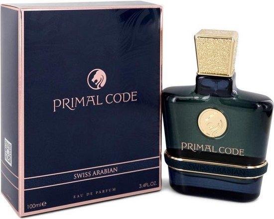 Primal Code by Swiss Arabian 100 ml - Eau De Parfum Spray