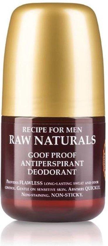 Raw Naturals, Goof Proof, Anti-Irritation, Antiperspirant, For Men, 60 ml