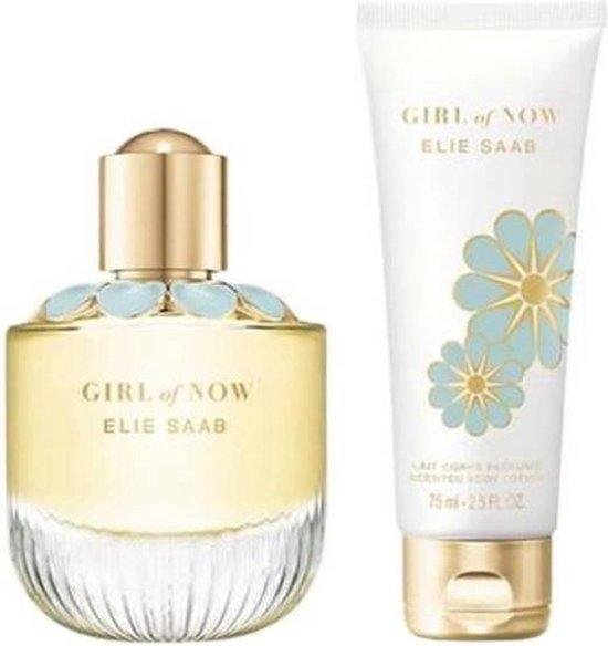 Set Elie Saab: Girl of Now, Eau De Parfum, For Women, 50 ml + Girl of Now, Hydrating, Body Lotion, 75 ml