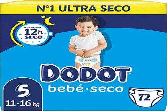 Dodot Dodot Stages Size 5 Nappies 11-16 Kg 72 U