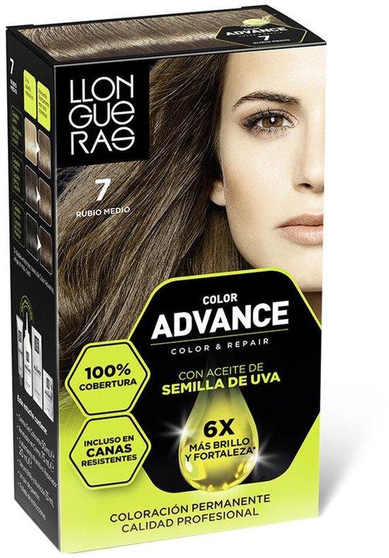 Llongueras Color Advance 7-Rubio Medio 1 U