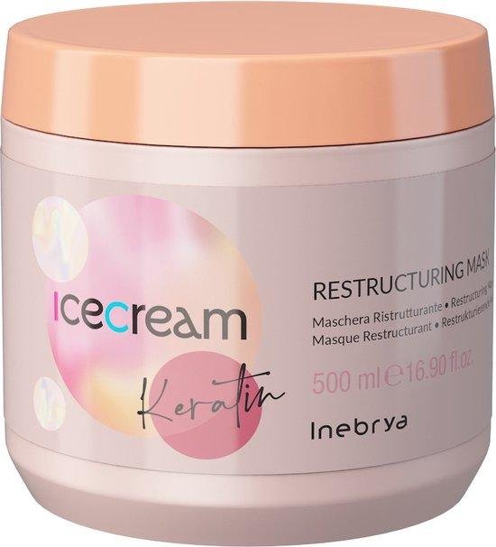 Inebrya Ice Cream Keratin Restructuring Mask 500 ml