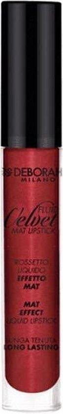 Deborah, Fluid Velvet, Matte, Liquid Lipstick, 51, Metal Red, 4.5 g