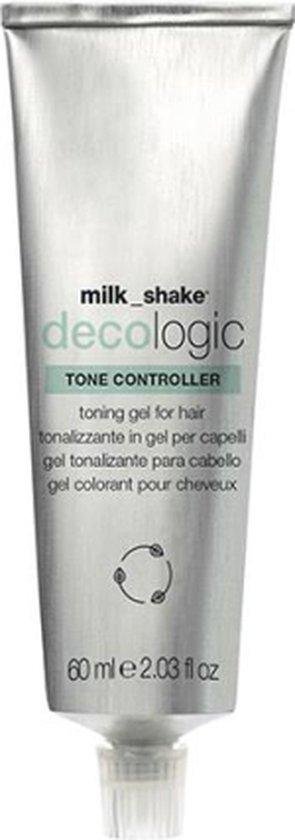 Milk Shake, Decologic Tone Controller, Silk Proteins, Hair Colouring Cream Toner, Light Ash Blond, For Lightened Hair, 60 ml
