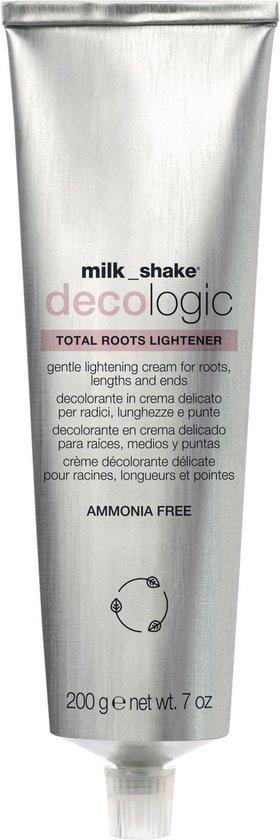 Milk Shake, Decologic Total Roots, Silk Proteins, Hair Lightening Cream, 200 g