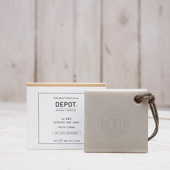 Depot, 600 Body Solutions No. 602, Botanical Complex, Cleansing, White Cedar, Scented Soap Bar , 100 g