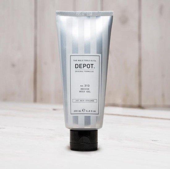 Depot, 300 Hair Stylings No. 313, UV Filter, Hair Styling Gel, Definition & Control, Medium Hold, 10 ml