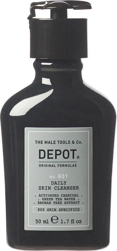 Depot, 800 Skin Specifics No. 801, Activated Charcoal, Detoxifying, Cleansing Gel, For Face, 50 ml