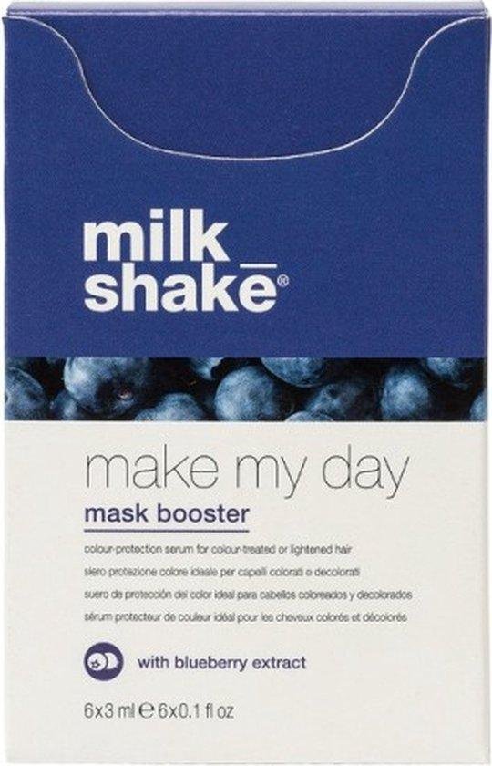Set, Milk Shake, Make My Day, Blueberry, Hair Serum, For Colour Protection, 6 pcs, 3 ml