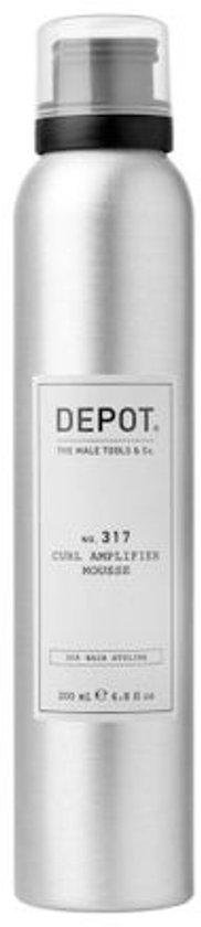 Depot, 300 Hair Stylings No. 317, Hair Styling Mousse, Hydrating, Medium, 200 ml