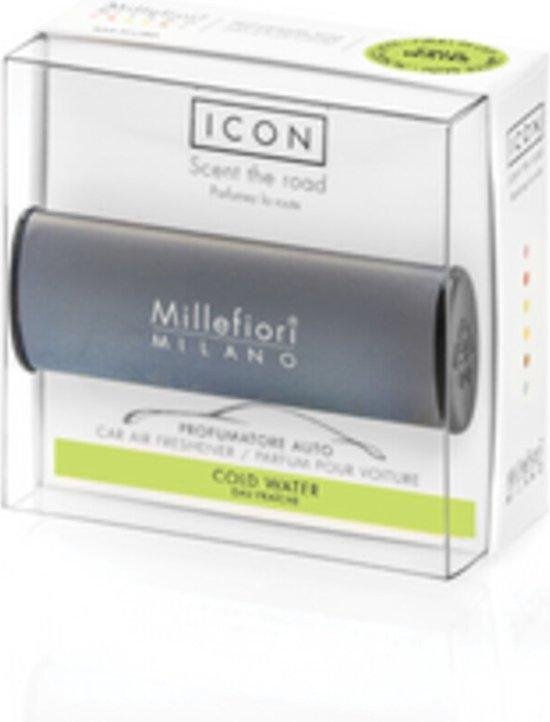 Millefiori Milano Icon Car Air Freshener Cold Water Classic