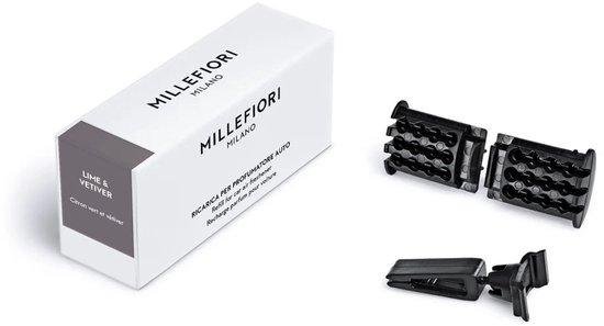 Millefiori Milano Icon Car Air Freshener Lime & Vetiver