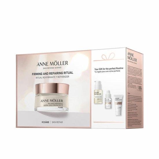 Anne Mller Rosge Crema Extra Rica Reparadora Reequilibrante Spf15 Estuche 4 Piezas