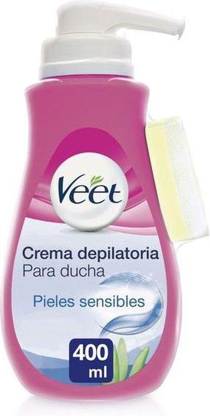 Veet Pure Shower Hair Removal Cream For Sensitive Skin 400 Ml