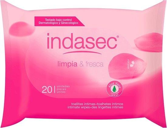 Indasec Limpia & Fresca Toallitas Intimas 20 Uds