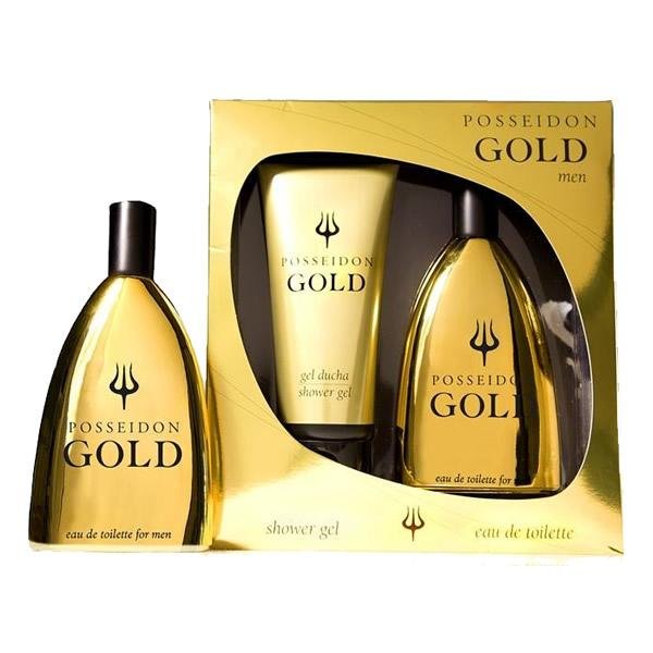 Gold Gift Set 2 Pcs By Posseidon 150 Ml