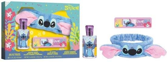 Disney Stitch Eau De Toilette Spray 50ml Set 3 Pieces
