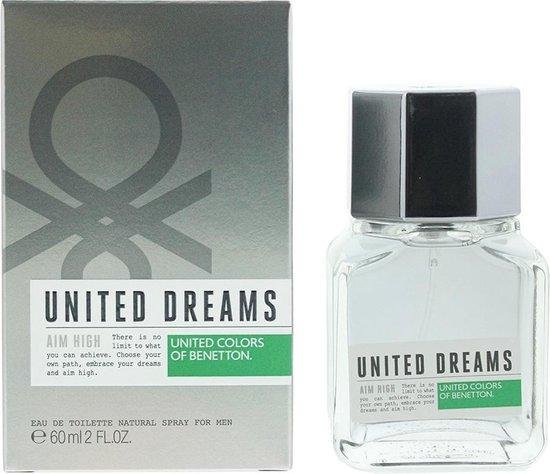 Benetton, United Dreams Aim High, Eau De Toilette, For Men, 60 ml