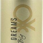 Benetton, Dream Big, Free Of Parabens, Floral, Deodorant Spray, For Women, 150 ml