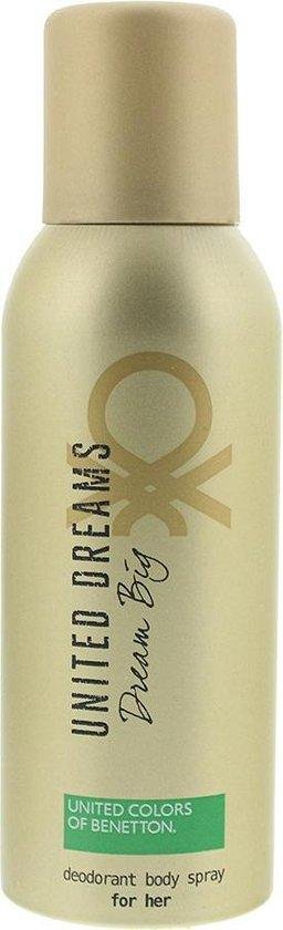 Benetton, Dream Big, Free Of Parabens, Floral, Deodorant Spray, For Women, 150 ml