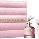 Jean Paul Gaultier Scandal Eau De Parfum Spray 80ml set Body Lotion 75 ml + Mini EDP 6 ml