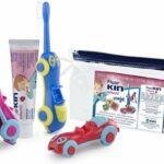 Mondverzorgingsset voor Kinderen Kin Fluorkin Auto (3 Onderdelen)