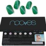 Nooves Jade Glass Premium Glam Gel Nail Sheets #cat Eye Geen 20 U