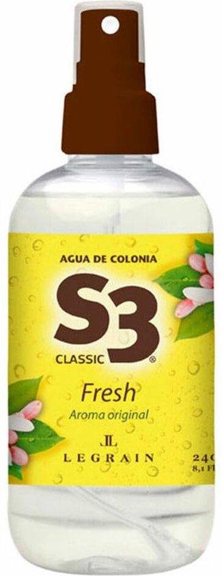 S3 S-3 Classic Fresh Vapor Cologne 240 Ml